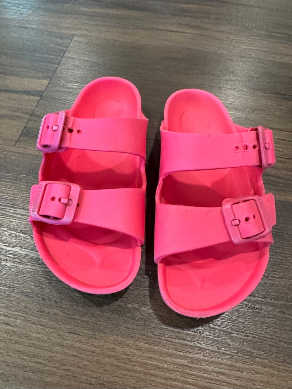 Toddler Pink Birkenstock Arizona EVA Sandals